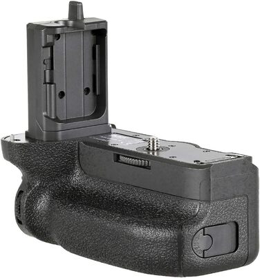 Грип для камери Sony Alpha (A7RIV, A7SIII, A7IV, A9II) з подвійним акумулятором, подібний до VG-C4EM, чорний
