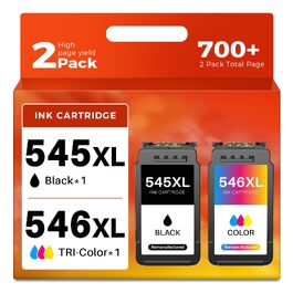 Картриджі для принтера Canon PG-545XL та CL-546XL (замінник) для серій TS3350, TS3450, TR4550, TR4650, MX490, MG2550s