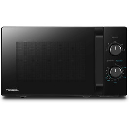 Мікрохвильова піч Toshiba MW2-MM20PF(BK) 20L, 800W, Чорна