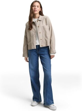 Джинси жіночі Tom Tailor TTMADINA широкі, Mid Stone Wash, 30W/30L, денім