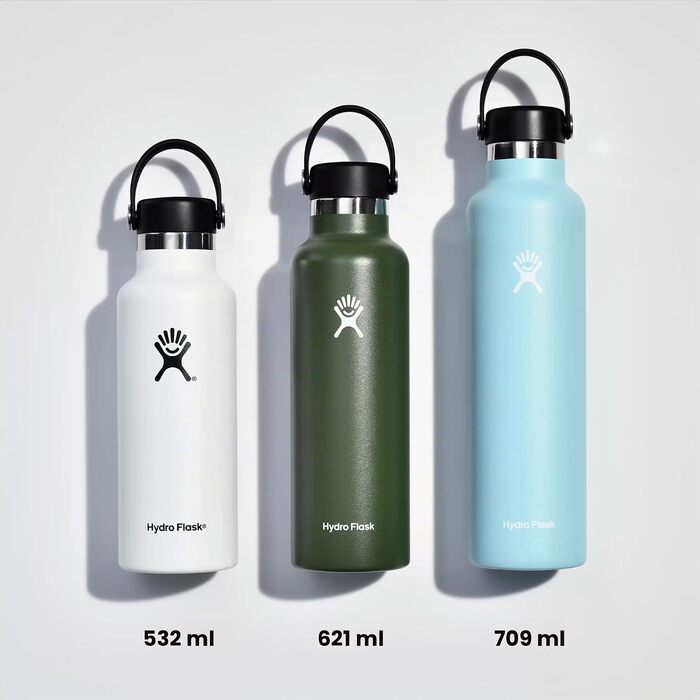 Термопляшка Hydro Flask Standard Flex Cap 621 мл — сталева, герметична, ізольована (Sunbeam)