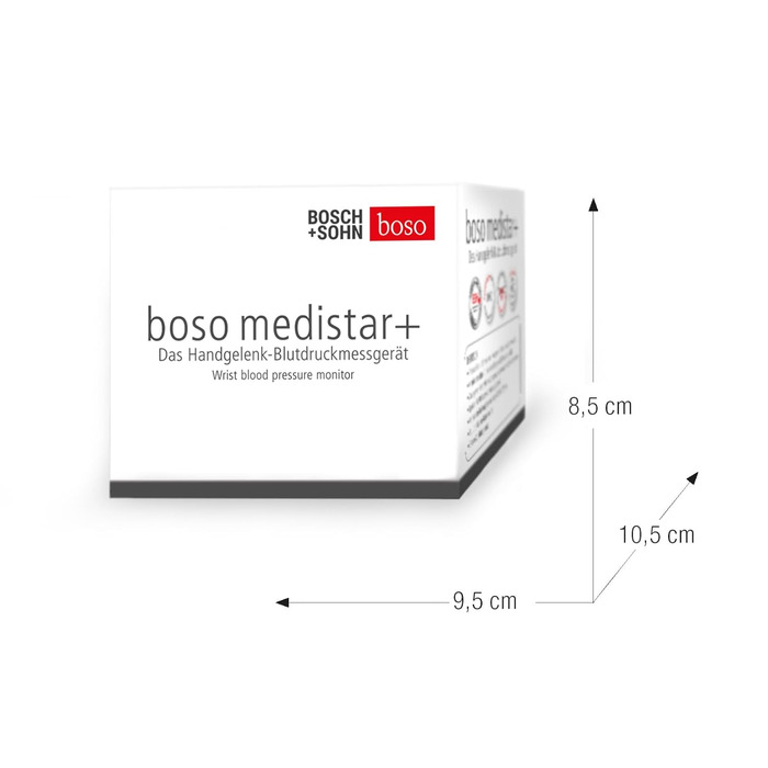 Тонометр на зап'ястя BOSO medistar+ (1 шт.)