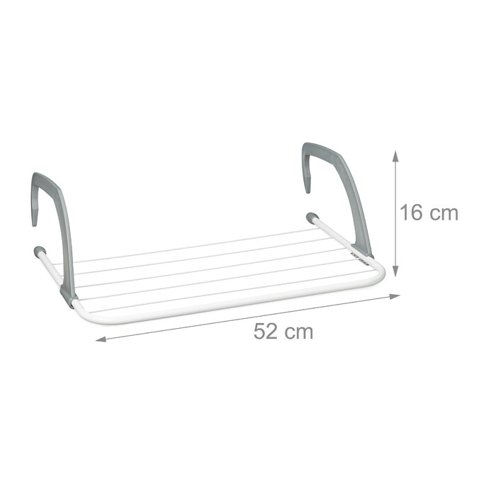 Relaxdays small clothes dryer