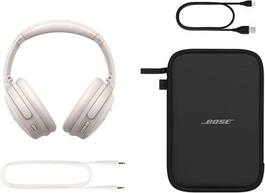 Бездротові навушники Bose QuietComfort SC з активним шумозаглушенням та мікрофоном, White Smoke