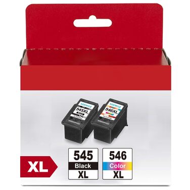 Комплект картриджів Canon PG-545 та CL-546XL (чорний та кольоровий) для принтерів Canon PIXMA