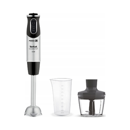 Ручний блендер Tefal QuickChef 2в1 HB659838, 1000 Вт, чорний