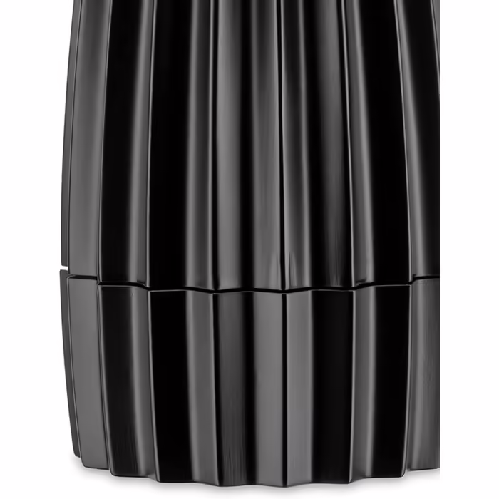 Alessi WAL03 B Salt/Pepper/Spice Grinder - Cast Aluminum, Black, 7.50 x 7.50 x 14.20 cm