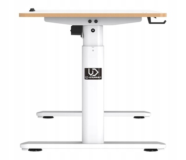 Дитячий стіл Ultradesk Pulsar з електричним регулюванням висоти, білий