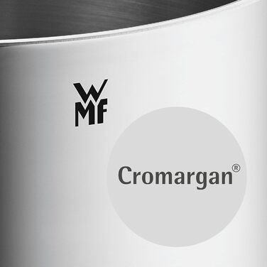 Каструля WMF Premium One з однією ручкою 16,5 см з кришкою, 1,5 л, з внутрішньою шкалою, з нержавіючої сталі Cromargan, з отвором для пари, для індукційних плит