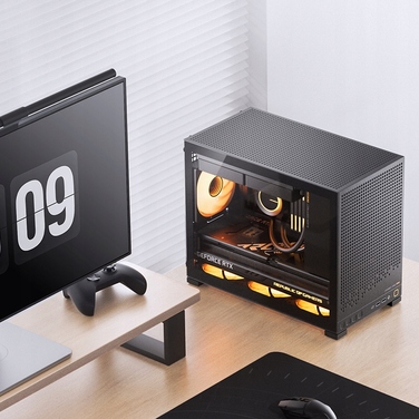 Корпус Jonsbo D32 PRO Black Mini Tower, чорний