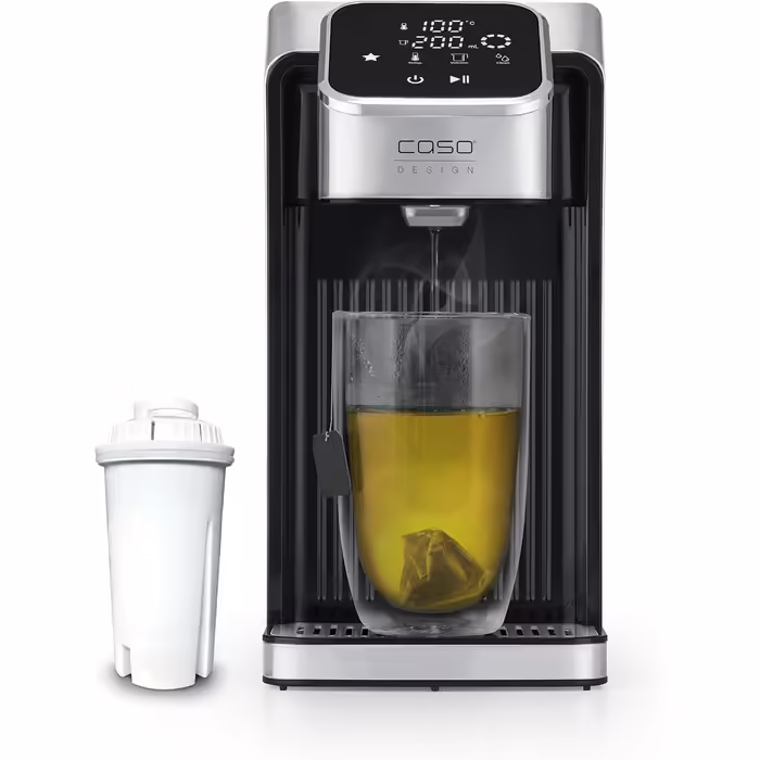 CASO HW 770 Advanced - Hot Water Dispenser, hot water in seconds, 13 temperature levels (40-100°C), memory function, saves up to 50% energy compared to kettles, incl. water filter
