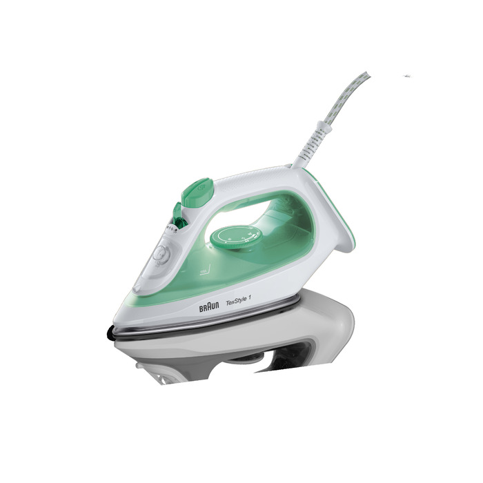 Парова праска Braun TexStyle 1 SI 1040 2000 Вт, біло-зелена