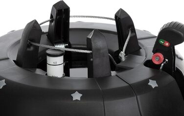 Підставка для ялинки BRANDSSELLER до 2,5 м з механізмом підйому, страхуванням та одним тросом - Зелена