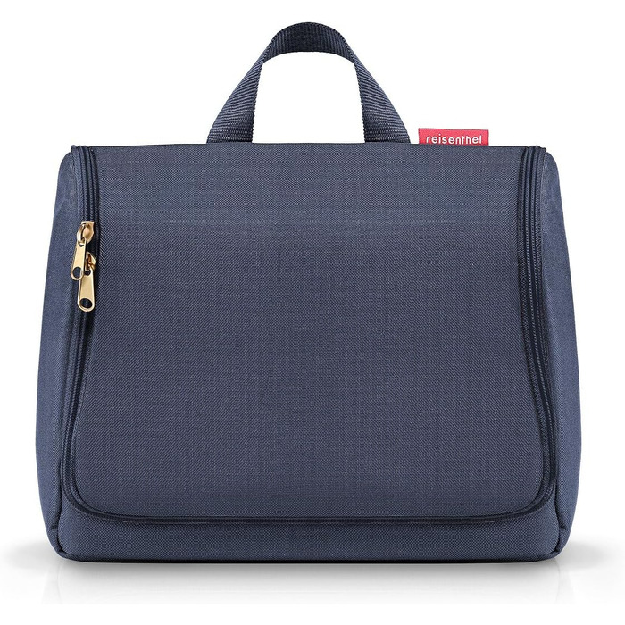 Сумка-органайзер Reisenthel Toiletbag XL з гачком, водонепроникний матеріал (Midnight Gold)