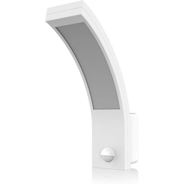 LongLife LED вулична бра з датчиком руху, 15W, IP54, нейтральне біле світло