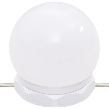 Шафа у ванну кімнату з дзеркалом та LED-підсвіткою, дуб сонома, 76x15x55 см