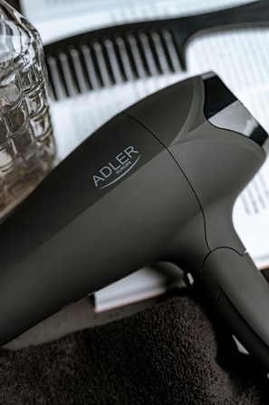 Фен для волосся ADLER 2500 Вт з дифузором та складаючою ручкою
