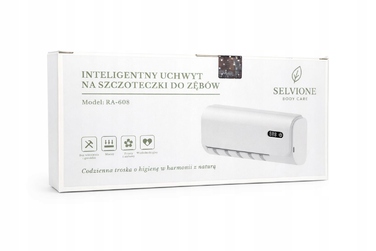 Інтелектуальний тримач для зубних щіточок Selvione RA-608 з UV-дезінфекцією