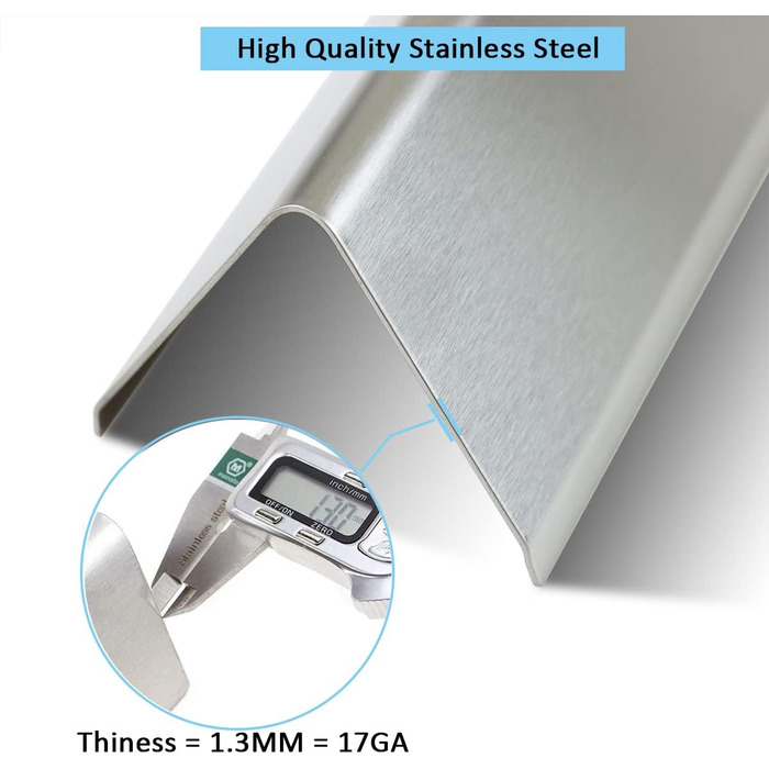 Заміна шампурів для гриля Weber Spirit I & II 200, Spirit E-210, E-220, S-210, S-220 (з передніми кнопками управління) - нержавіюча сталь