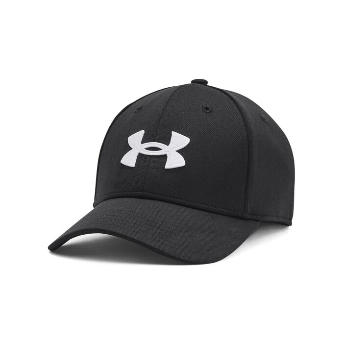 Кепка Under Armour Blitzing ADJ для хлопчика, чорно-біла, розмір L-XL