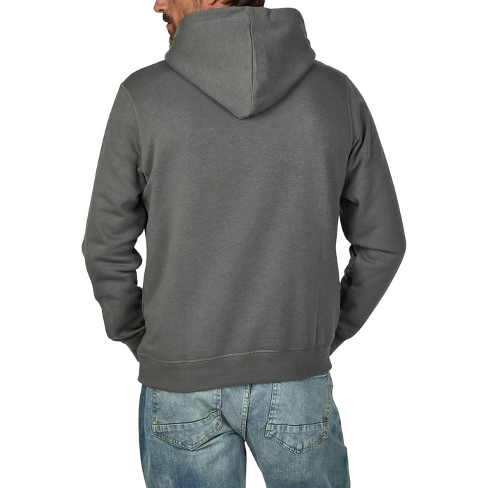 Чоловічий худі JACK & JONES Relaxed Fit з принтом JWHINTERLUDE, світло-сірий (Castlerock), розмір L