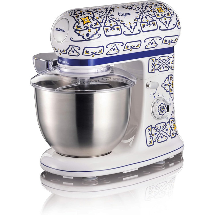 Ariete Stand Mixer 1588, Capri blue and white