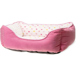 Karlie Katzenbett Dot L: 55 см, B: 50 см - рожеве ліжко для котів