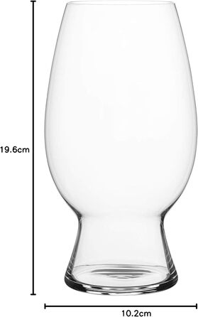 Склянки для пива Spiegelau 480 мл, 2 шт., для крафтового пива, з кришталю, 4992660, можна мити в посудомийній машині