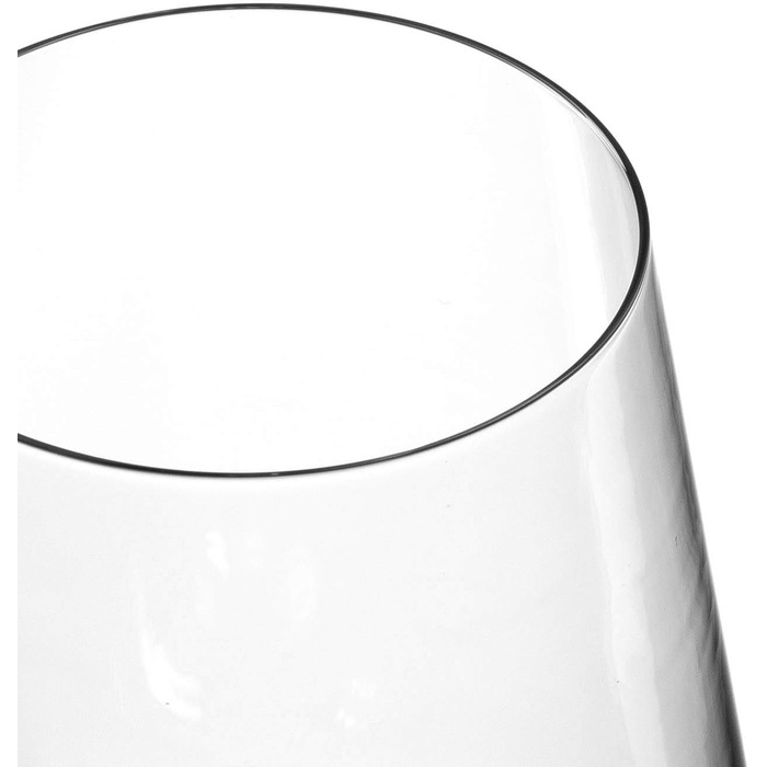 Набір склянок для білого вина LEONARDO HOME PUCCINI (6 шт.) • Склянки з нержавіючої сталі, 560 мл • Можна мити в посудомийній машині, довговічні • Елегантні склянки для білого вина • Сучасний дизайн • Склянка для білого вина Puccini • 069553