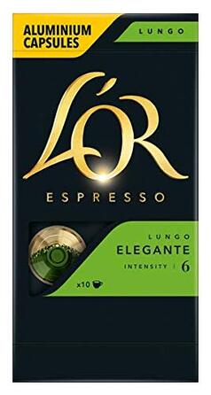 Кавові капсули L'OR для Nespresso, набір-асорті (Probierbox), 100 капсул (10 паків по 10 шт)