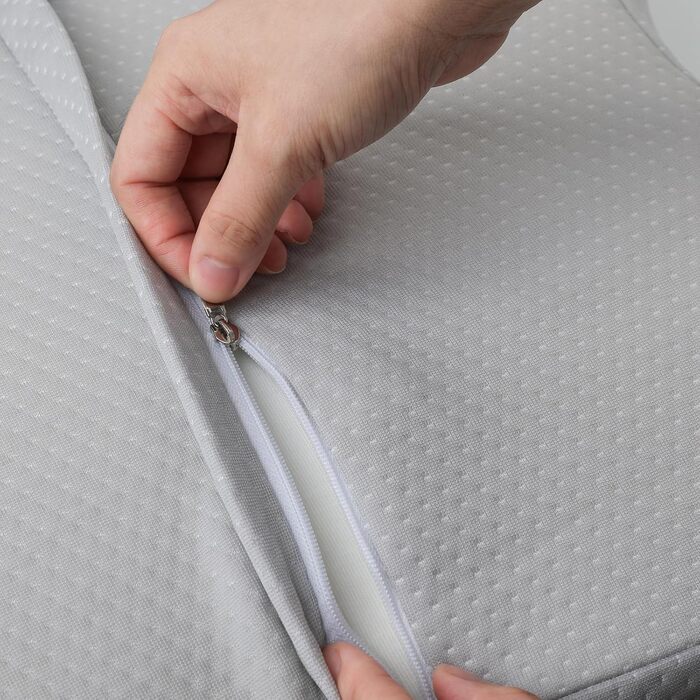 PHYSEN Memory Foam Pillow for Neck Pain, Head Pillow, Ergonomic Orthopedic Sleeping Pillow, Comfortable Side Sleeper Pillow for Side, Back & Stomach Sleepers, 62x41x13cm