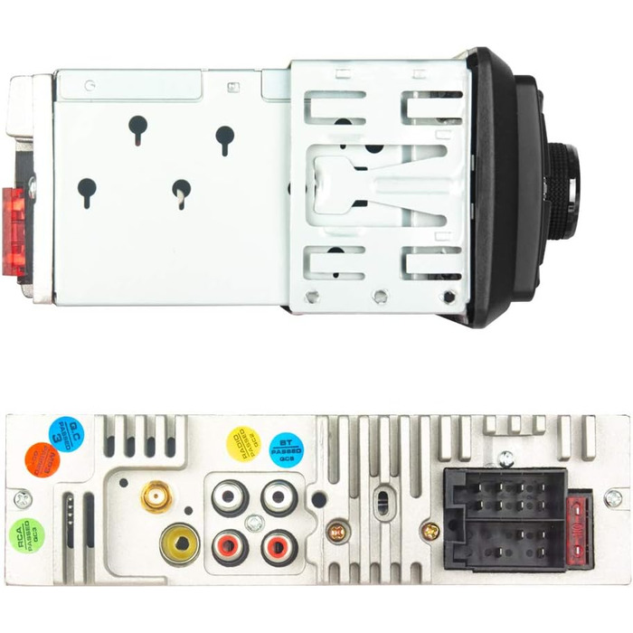 Автомагнітола Majestic DAB-442 BT з Bluetooth, DAB+ радіо, RDS, Dual-USB, SD/AUX, 180Вт (45Вт x 4), чорна