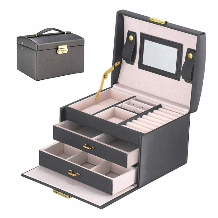 Скринька для прикрас у вигляді валізки з шухлядою