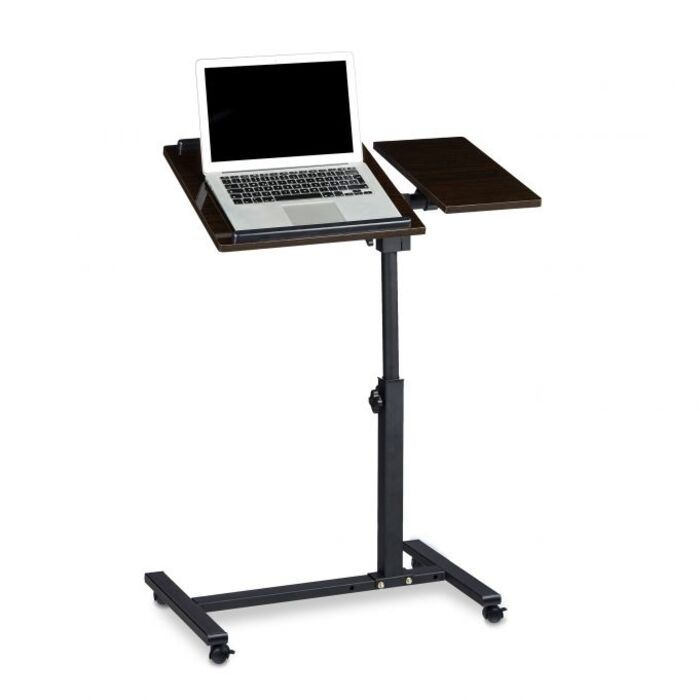 Relaxdays Laptop Table with Adjustable Mouse Pad