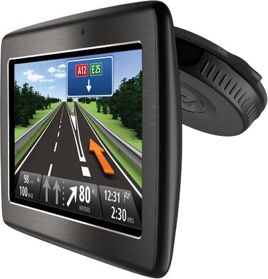 Навігатор TomTom Via 120 Central Europe з Bluetooth, TMC, голосовим керуванням, асистентом паркування, дисплеєм 4,3