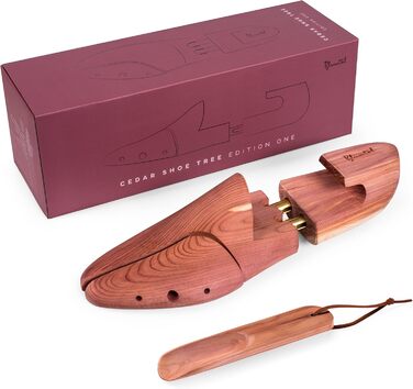 Blumtal TESTSIEGER Premium Shoe Stretcher Cedar Wood - Shoe Stretcher for Men and Women incl. Shoehorn - Shoe Expander ergonomic - Shoe Widener - Shoe Stretcher nurturing and odor-absorbing - Sizes 38-47