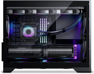 Корпус Phanteks XT M3 Mini-Tower Black – компактний Micro-ATX з темним склом, підтримка радіатора 360 мм та відеокарти 430 мм, 3 RGB вентилятори