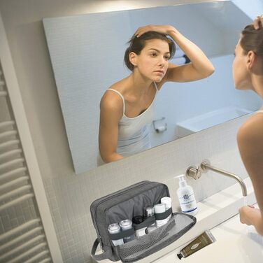 Чоловічий туалетний аксесуар Wandf для подорожей (Denim Pure Grey)