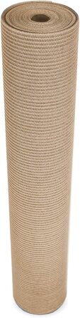 Coolaroo Privacy Screen Fabric Roll for Privacy, Carport, Fence, Windscreen, 70% UV Protection, 1.8 x 25.4 ft, Sandstone