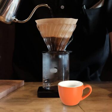 Еспресо-чашка HomEdge Mini Pro, 90 мл, 85 г - ідеальна для еспресо, чаю та апельсинових напоїв