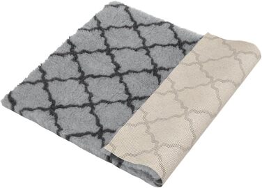 Медичне ліжко для собак Premium - ковдра для собак: нековзна, вологопоглинаюча, дихаюча та пральна (70 x 100 см) (70x100 см, Треліс-сірий)