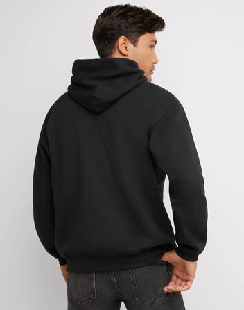 Світшот Hanes Ultimate чоловічий, теплий флісовий худі, бавовна (M, темно-коричневий)