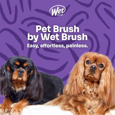Щітка Wet Brush Ultimate Dual-Sided для собак, котів та кроликів - ультрам'яка IntelliFlex, турквіз блакитний