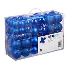 Relaxdays Set of 100 Christmas Baubles