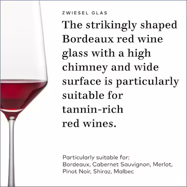 Schott Zwiesel 141102 Pure Bordeaux Goblet, 0.68 L, Set of 6