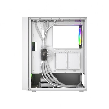Корпус Gembird Fornax 4300 ARGB Midi Tower, білий