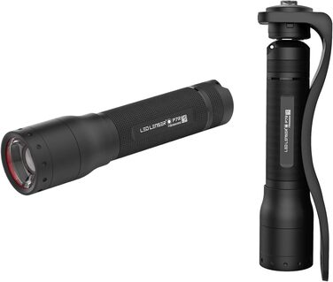 Налобний ліхтар Ledlenser H15R Core та ручний ліхтар P7R, LED, 1000 люмен, акумулятор 18650, до 210 м, до 40 годин роботи, магнітна зарядка, кріплення на стіну, комплект