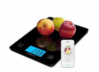 Кухонні ваги TECH-MED HW-FIT021, чорні, до 5 кг