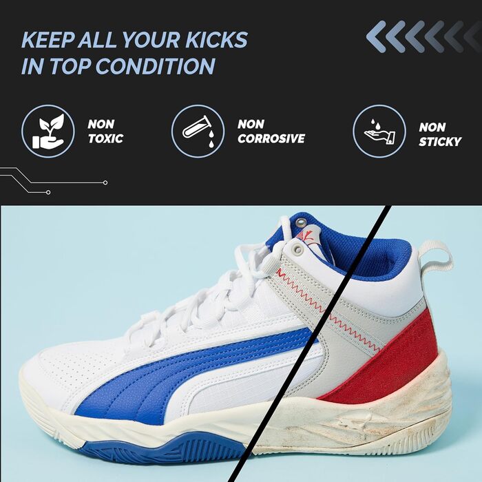 GripExx 2-in-1 Sports Shoe Grip Spray provides traction and rejuvenates soles. All-purpose grip spray to improve the grip of basketball shoes. Non-slip and performance enhancing.