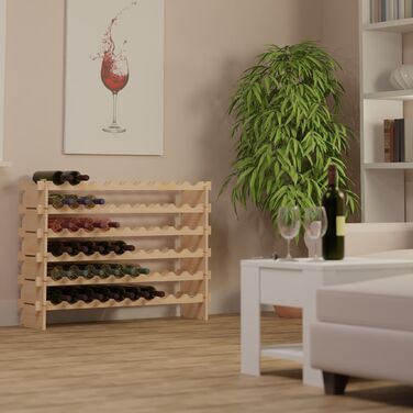 Розширювана полиця для вин Relaxdays